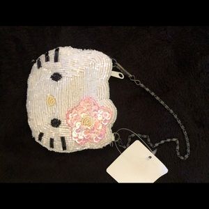 💕😻Hello Kitty beaded coin purse 😻💕
